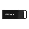 PNY Elite, 128 GB, USB Type-C, 3.2 Gen 1 (3.1 Gen 1), 120 MB/s, dia, musta