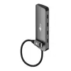 Goobay Slim 4-porttinen USB-keskitin USB-C 10 Gbit/s - -Plug> 4x (76565)