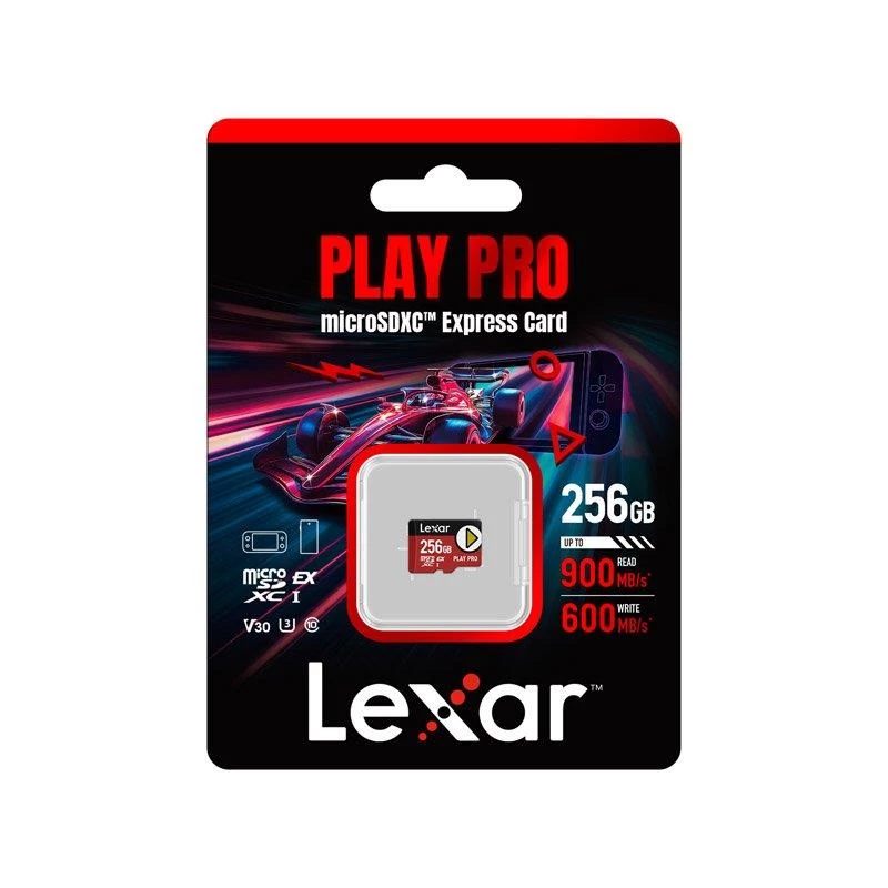 Muistikortti Micro SDXC Lexar 256GB UHS-I LMSXPS0256G-BNNNG