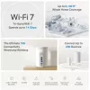 TP-LINK Deco BE68 (3 kpl:n pakkaus) Wi-Fi 7 Mesh-järjestelmä