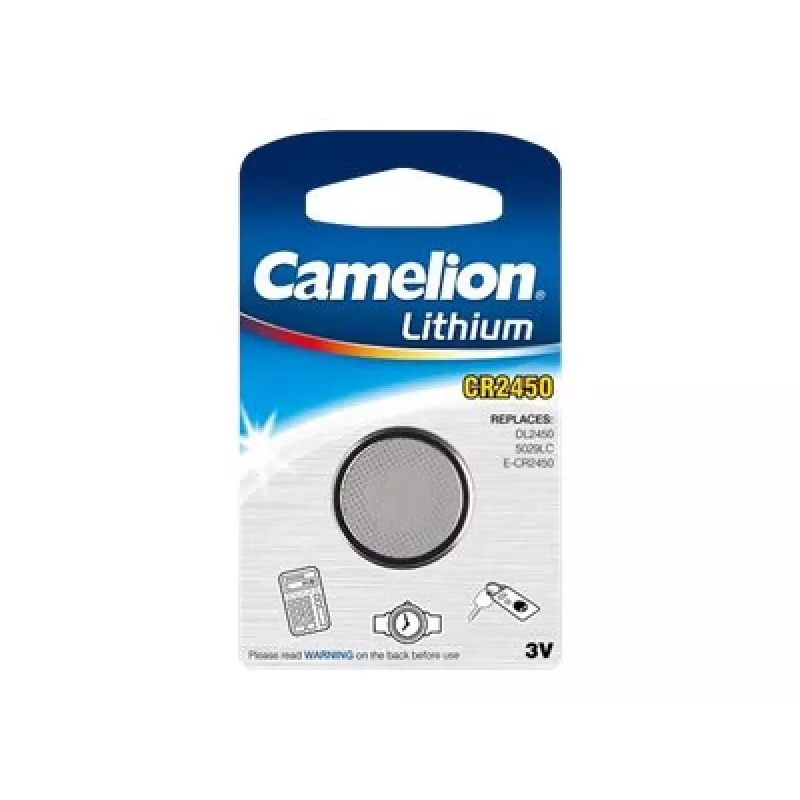 Kertakäyttöparisto Camelion CR2450-BP1