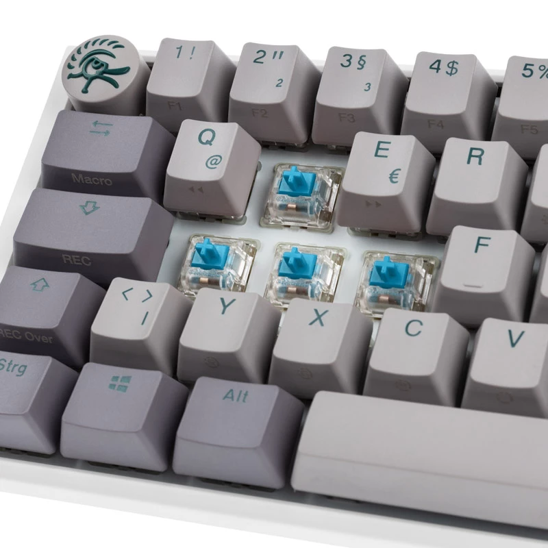 Ducky One 3 Mini -näppäimistö pelikäyttöön USB harmaa