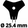 Raivausleikkurin terä Einhell 3405083 ruostumaton teräs 20 cm musta