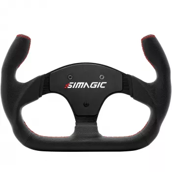Simagic P-325C 325mm nahkaohjauspyörä sim-racingiin