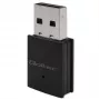 Kompakti langaton mini-USB-WLAN-sovitin QOLTEC 57007 – Single-Band 2,4 GHz, jopa 150 Mbit/s, sisäinen antenni