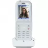 DECT-puhelin agfeo DECT 77 IP — langaton VoIP-luuri, jossa kaiutintoiminto, soittajan tunnistus, näyttö (valkoinen)