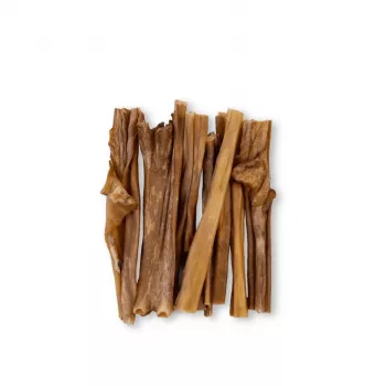 Koiranherkku UNISZKI lampaan nahka 100 g — hypoallergeeninen lampaan pureskeltava, 100 g pussi, proteiini 50,79 %, rasva 36,37 %