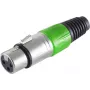 ShiverPeaks BASIC-S XLR-jatkoliitin (naaras), vihreä (BS55022-G)