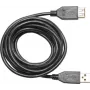 USB-kaapeli Eltako 30000020 USB-A-naaras - USB-A-uros, 2 m, musta