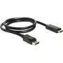 DisplayPort-HDMI-kaapeli 2 m – No Name, malli 77492-2, musta