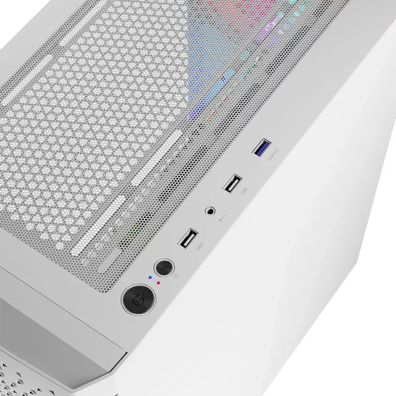 Logic ARAMIS ARGB MINIDI USB 3.0 kotelo valkoinen