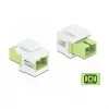 Keystone-moduuli SC Simplex -liitäntä SC Simplex -liitäntään DeLOCK 86813