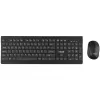Inca IWS-519 näppäimistö ja hiiri sisältää Office RF langaton QWERTY turkki musta