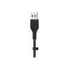 Belkin BOOST CHARGE Flex USB-A–Lightning-kaapeli CAA008BT1MBK, 1 m, musta