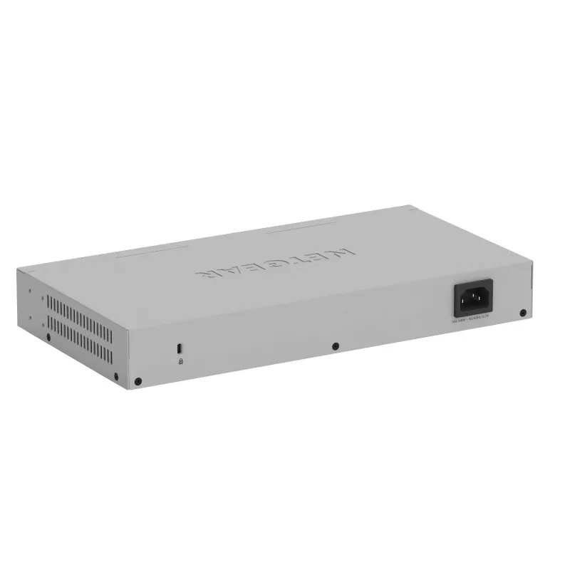 NETGEAR GS516-300EUS verkkokytkin hallitsematon Gigabit Ethernet (10/100/1000) harmaa