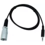 EUROLITE DMX-adapteri — 1x 3,5 mm liitin 1x XLR-pistokkeeseen