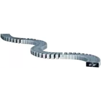 Bachmann Kabel Snake FLEX II – joustava kaapelikouru – 1 m – hopea
