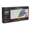 Savio ASTRAL WHITE JADE näppäimistö pelikäyttöön USB QWERTY US International