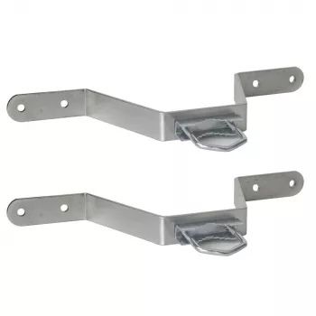 Mastokiinnitysteline Extralink K150 M8 U-pultilla, ruostumaton teräs, max. kuorma 14 kg, 2 kpl:n pakkaus