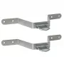 Mastokiinnitysteline Extralink K150 M8 U-pultilla, ruostumaton teräs, max. kuorma 14 kg, 2 kpl:n pakkaus