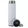 Extralink Smart Travel Mug valkoinen, termomuki lämpötilanäytöllä