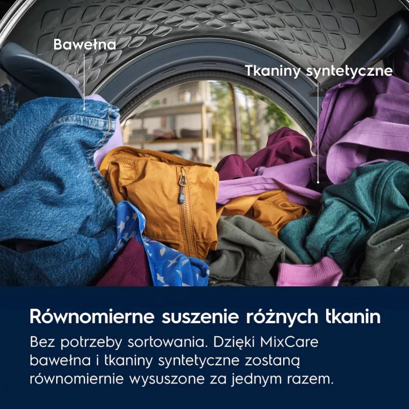 Kuivausrumpu Electrolux EW7D585UCP 8 kg lämpöpumppu, kondensaatiokuivaus