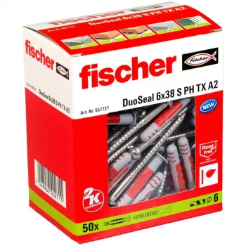 Fischer DuoSeal 557727 seinätulppa