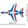 Rakennuslelu Cobi Alpha Jet Patrouille de France 1:48 mittakaavamalli COBI-5841