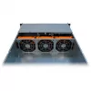 Inter-Tech 3U-30255 Rack musta, ruostumaton teräs