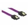 SATA-kaapeli DeLOCK 83691 0,5 m SATA 7-pin violetti
