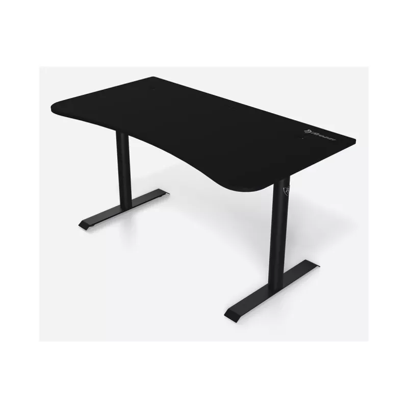 Arozzi Arena Medium pelipöytä ARENA-MEDIUM-PBK, 140 x 75,5 cm, koko pinnan peittävä mikrokuituhiirimatto, Pure Black
