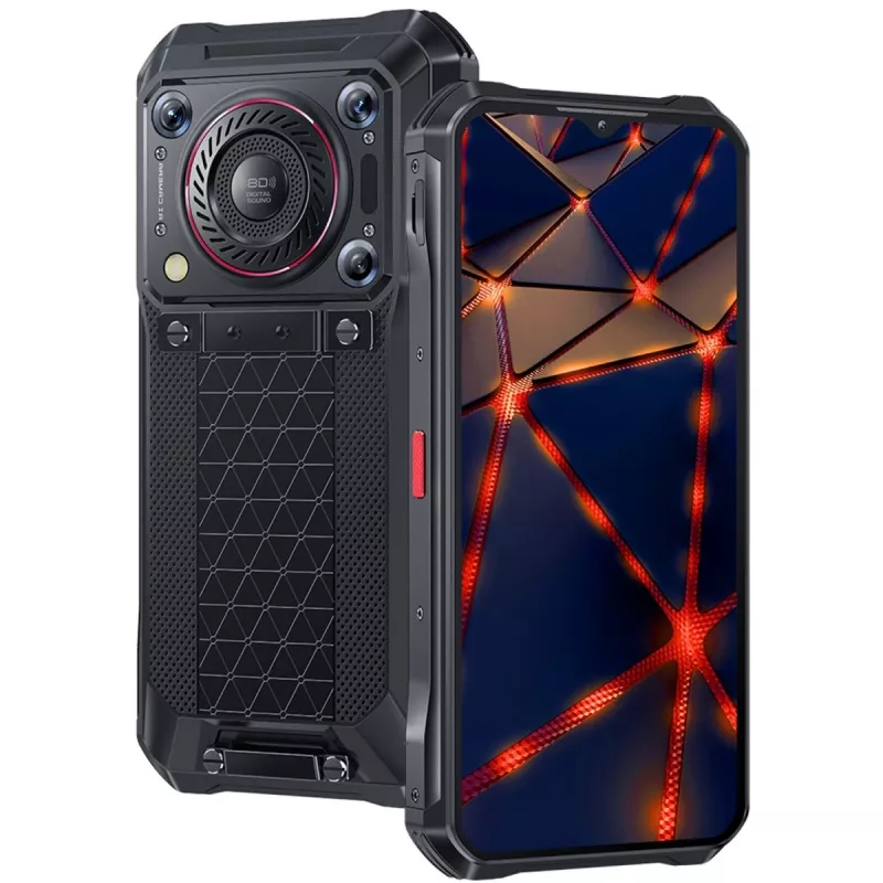 Älypuhelin Oukitel WP33 Pro 5G, 8GB RAM/256GB, DS, 22000 mAh, harmaa