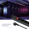 Qoltec 53996 pistorasialista RACK 19 | 1U | 16A | PDU | 8xFRANZÖSISCH | 2m