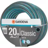 Puutarhaletku Gardena 18022-20 20 m maanpäällinen PVC harmaa oranssi