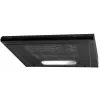 Kalusteisiin asennettava liesituuletin AMICA OSC6212B, 600 mm, max. poistoilmateho 163 m³/h, alumiininen rasvasuodatin, LED, 3 tehoa