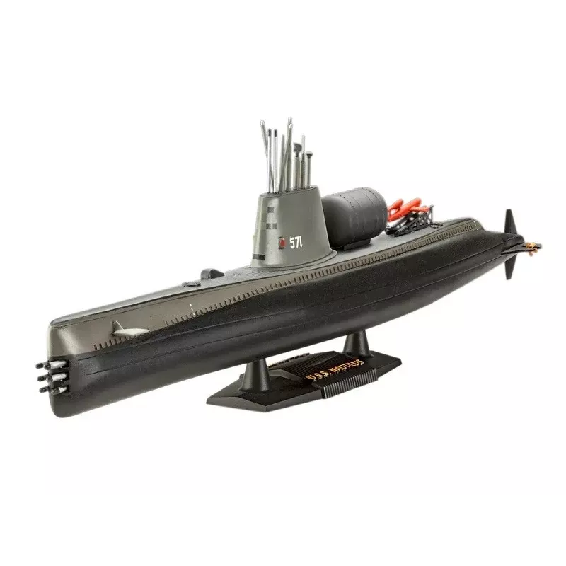 Muovimallilaiva REVELL U.S.S. Nautilus mittakaava 1:305, rakennussarja 05184