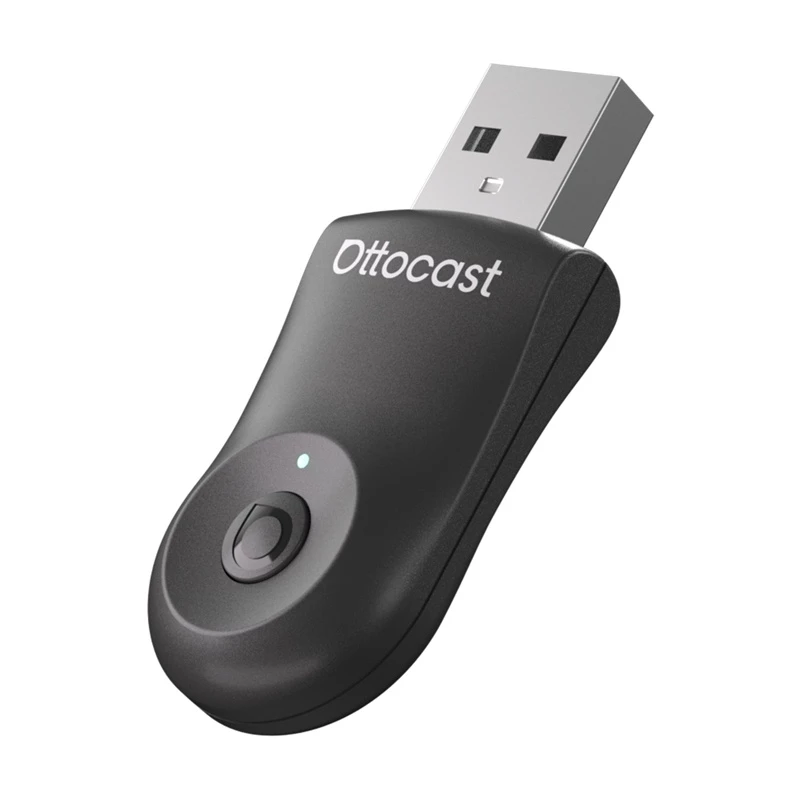2-in-1 Bluetooth- ja Wi‑Fi-sovitin autoon, Ottocast CA505-T, langaton