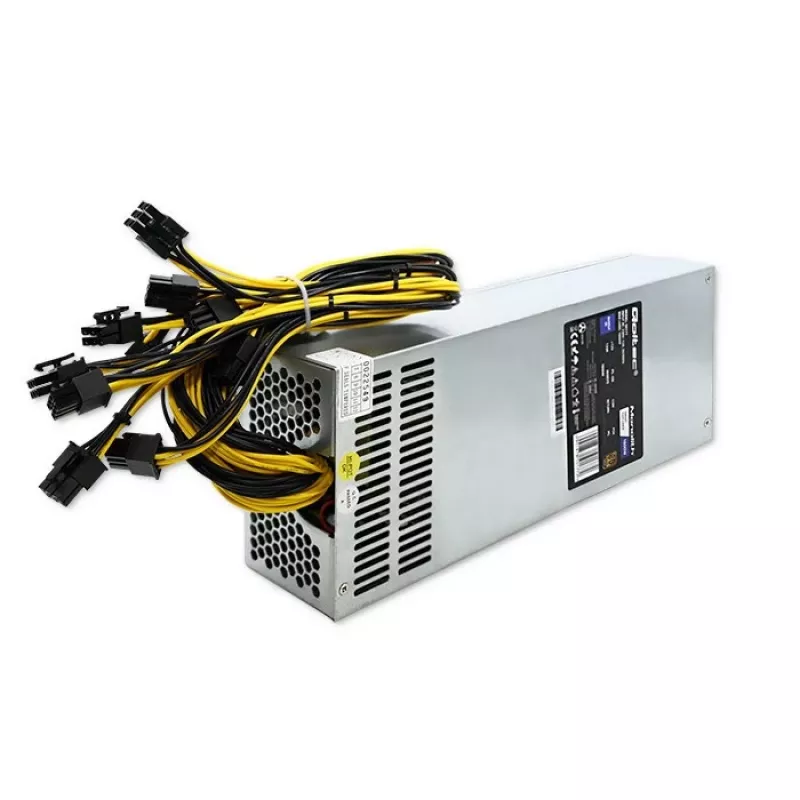 Qoltec 50177 PCI-E-virtalähde Smart 1600W | 80 Plus Gold - Data Mining