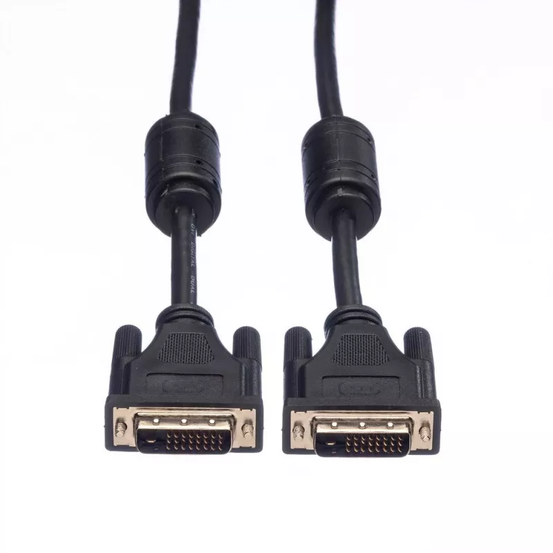 DVI-kaapeli ROLINE DVI (24+1) Dual Link M/M 7,5 m