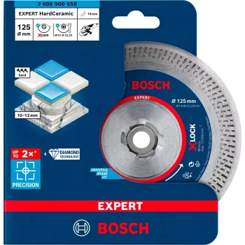 Bosch Expert HardCeramic X-LOCK -sahanterä 12,5 cm 1 kpl