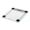 Elektroninen henkilövaaka CLATRONIC PW 3368 — max. 150 kg, tarkkuus 100 g, lasitaso
