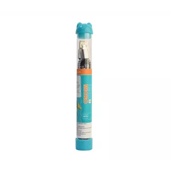 Micro-USB-kaapeli Devia Tube 5V 2.1A 1M musta