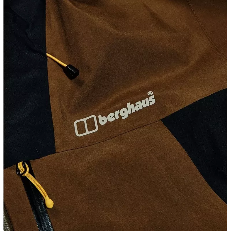Miesten Berghaus huppu-hybriditakki koko M ruskea