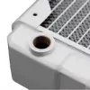 Jäähdytin musta Ice Nemesis 360GTX Satin White 360 mm CPU-nestekierron jäähdytin