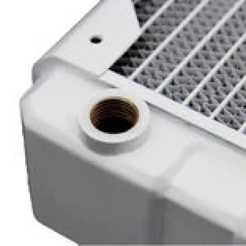 Jäähdytin musta Ice Nemesis 360GTX Satin White 360 mm CPU-nestekierron jäähdytin