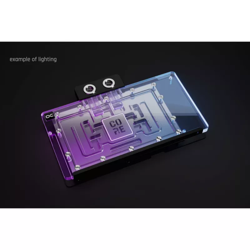 Näytönohjain Alphacool Core GeForce RTX 5090 Gaming+ 10293 läpinäkyvä hopea