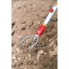 WOLF-Garten BE-M Multi-Star käsiviljelijä, 11 cm, punainen/keltainen (71AAA003650)