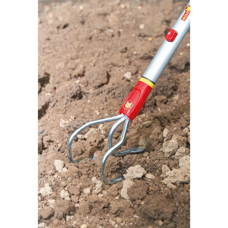 WOLF-Garten BE-M Multi-Star käsiviljelijä, 11 cm, punainen/keltainen (71AAA003650)