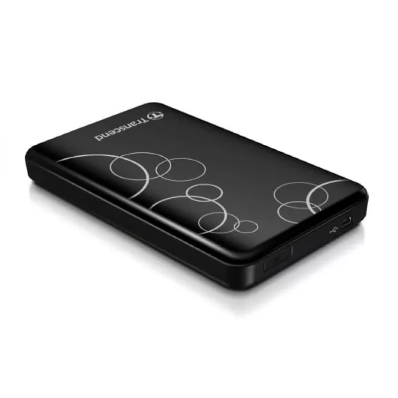 Transcend StoreJet 25A3 TS1TSJ25A3K ulkoinen kiintolevy, 1 TB, 2,5", USB 3.1 Gen 1, musta