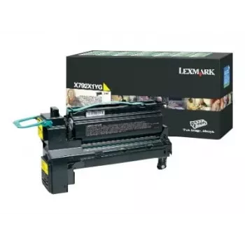 Lexmark X792 - erittäin suuri tuotto - keltainen